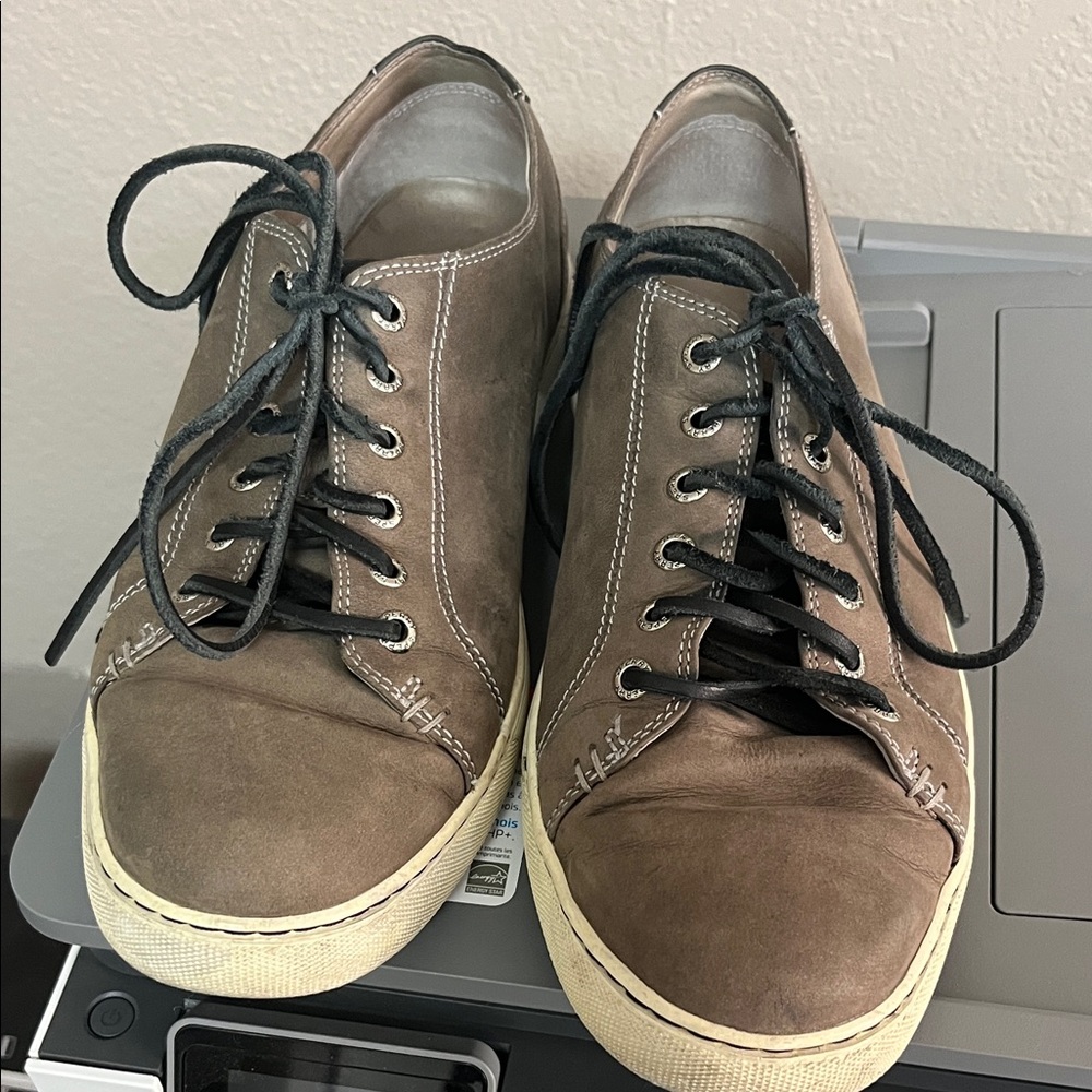 Sperry Men's Brown Leather Sneakers